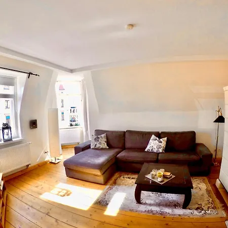 Stadtvilla Oscar 2 Og - Stilvoll Sanierte Altbauwohnung In Denkmalgeschuetzter Stadtvilla Nahe Elbradweg Apartment